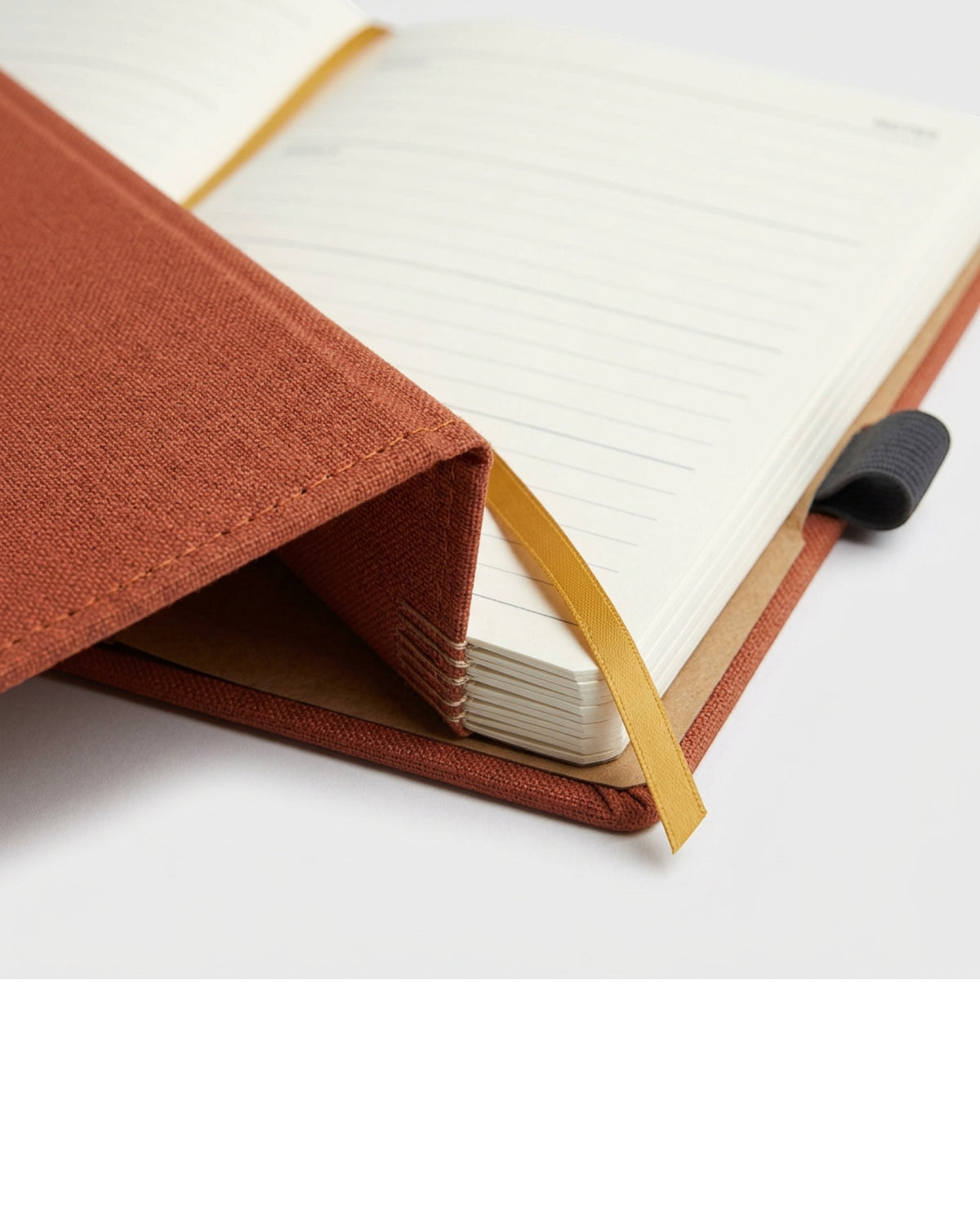 Morun A5 Undated Weekly Planner 192 Pages Terracotta - Detail view